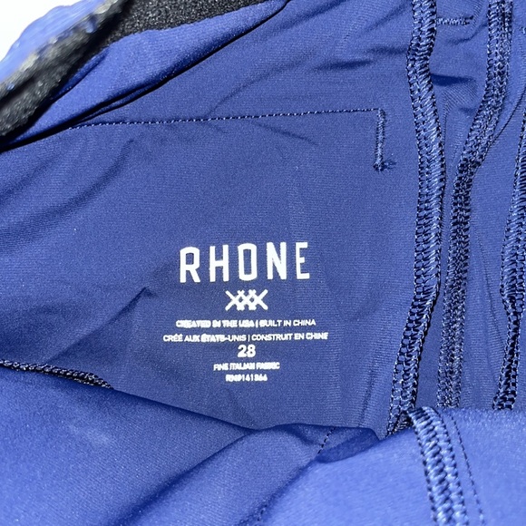 Rhone Resort Mens Joggers Orbita Blue Size 28 NEW - Picture 7 of 11